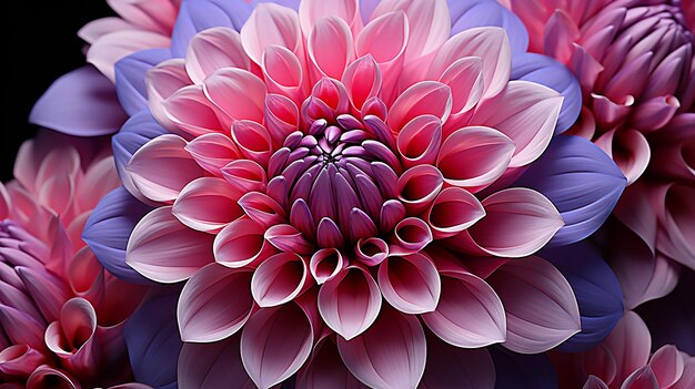 3D rendered photo of flower design