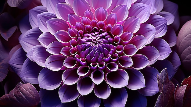 3D rendered photo of flower design