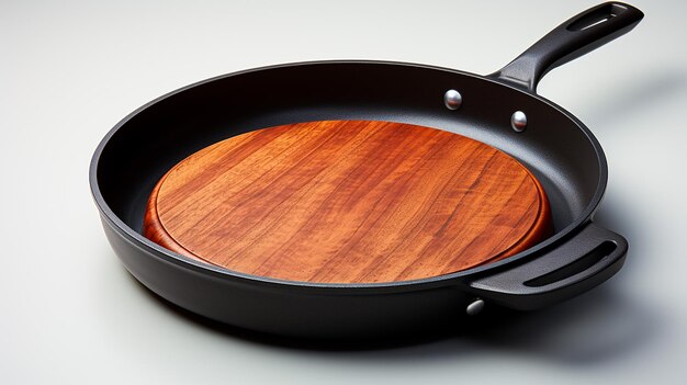 Photo 3d rendered photo of fry pan