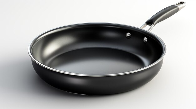 a 3d rendered photo of fry pan