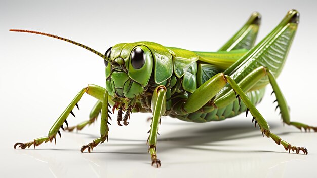 Photo 3d rendered photo of grasshoper