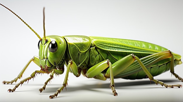 3d rendered photo of grasshopper