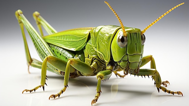 3d rendered photo of grasshopper