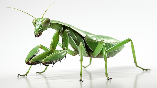 Photo 3d rendered photo of grasshopper