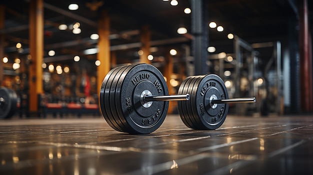 3d rendered photo of gym interior