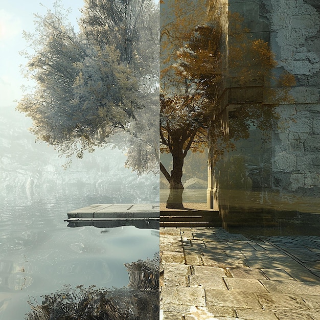 3d rendered photo of a image inpainting remove unwanted objects from your photos seamlessly