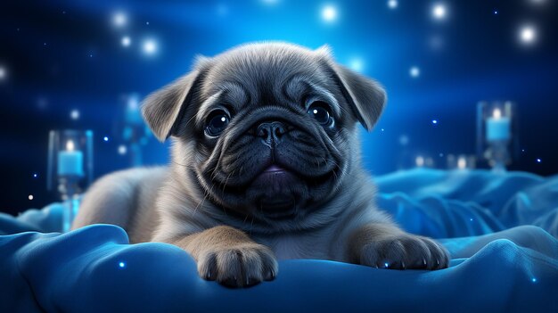 3d rendered photo of puppy