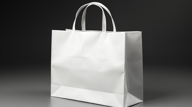 3d rendered photo of shopping bag