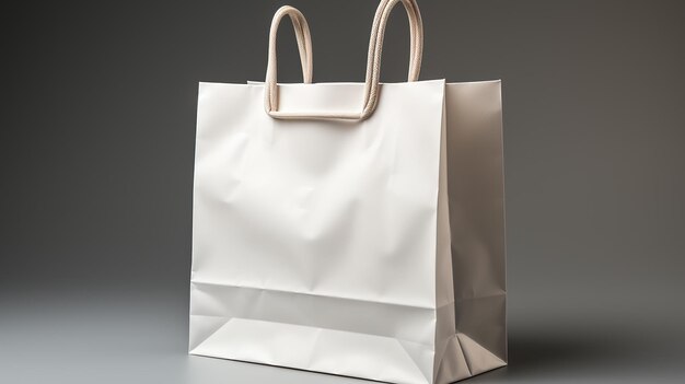 3d rendered photo of shopping bag