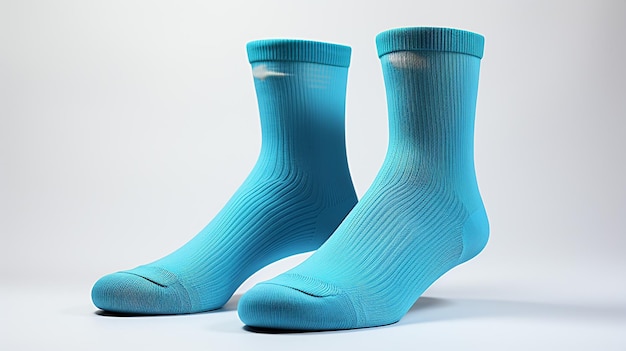 3d rendered photo of socks on a plain background