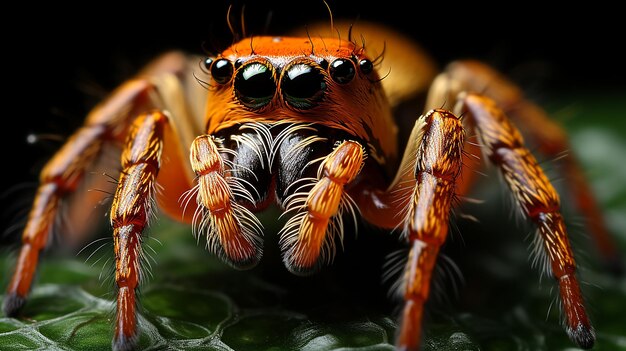 3d rendered photo of spider