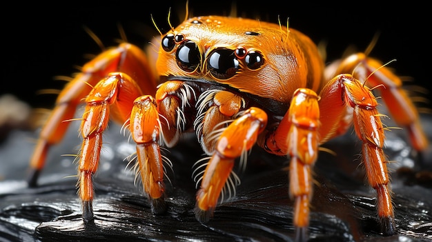 3d rendered photo of spider