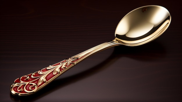 3d rendered photo of spoon