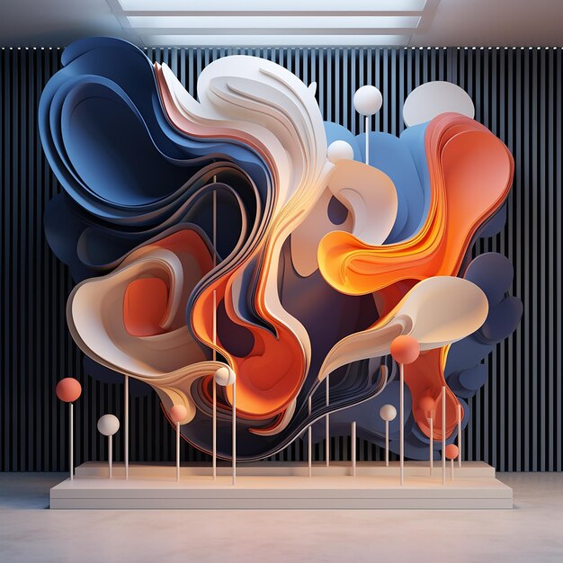 3d rendered photos of artistic abstract art screen wallpapers