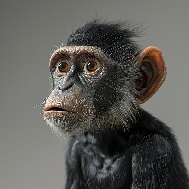 3d rendered photos of monkey