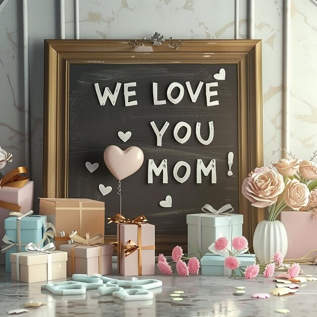 Happy Mothers Day Decorations Mother's Day Banner Mom Mothers Day Decorations For Home Party I3035962008