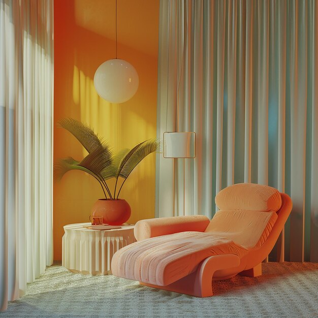 3d rendered photos of retro aesthetics