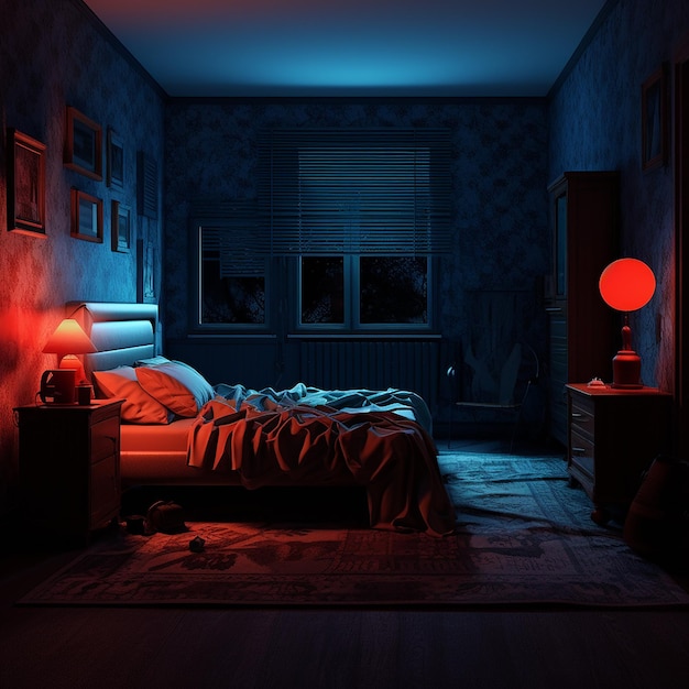 3d rendered photos of slow night