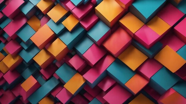 3d rendered ultra hd geometric abstract background