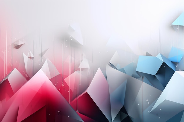 3D rendering abstract colorful modern background banner or wallpaper graphic geometric element