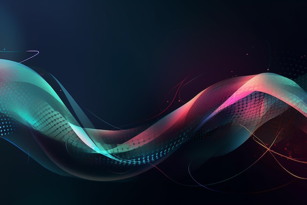 3D rendering abstract colorful modern background banner or wallpaper graphic geometric element