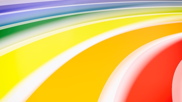 3d rendering abstract gay flag background