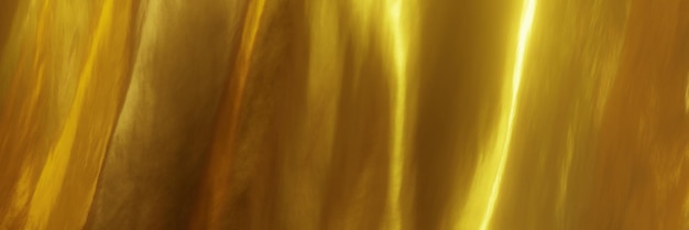 3D rendering abstract gold background. Golden texture.