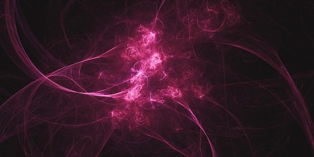 3d rendering abstract multicolor fractal background