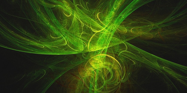 3d rendering abstract multicolor fractal background