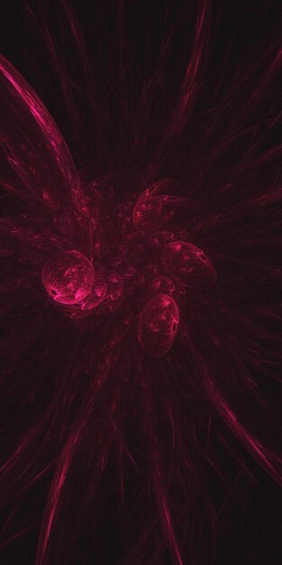 3d rendering abstract multicolor fractal background