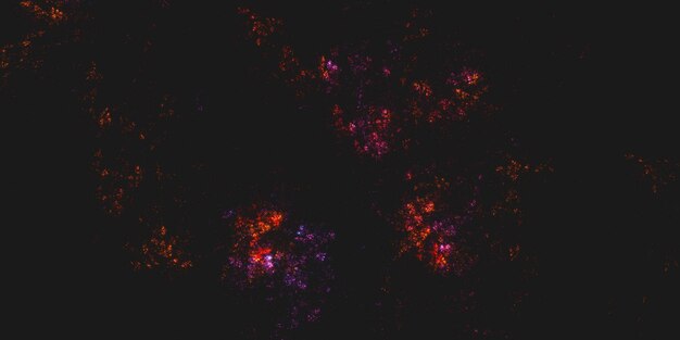 3d rendering abstract multicolor fractal background