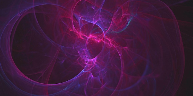 3D rendering abstract multicolor fractal background.