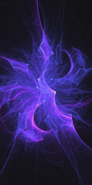 3D rendering abstract multicolor fractal background