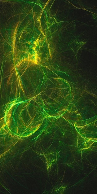 3d rendering abstract multicolor fractal background