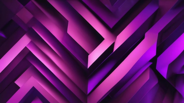 3d rendering abstract violet and black light pattern with the gradient background black dark modern