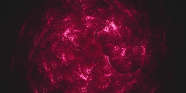 3D-rendering abstracte veelkleurige fractale achtergrond.