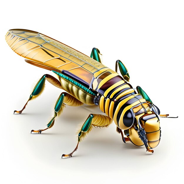 3d Rendering African Sugarcane Borer Animal AI Generative