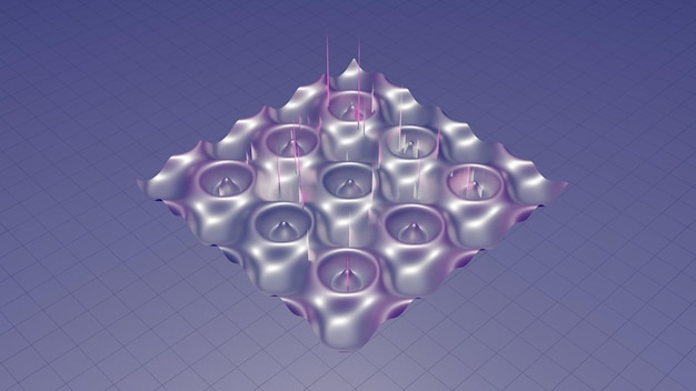 표면 그래프에서 스파이크를 강조하는 자동 인코더를 사용하여 비정상 탐지 3D 렌더링