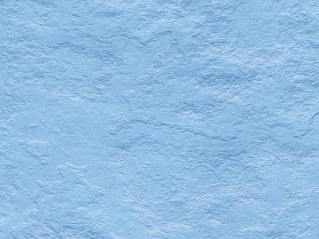 3d rendering blue cement wall