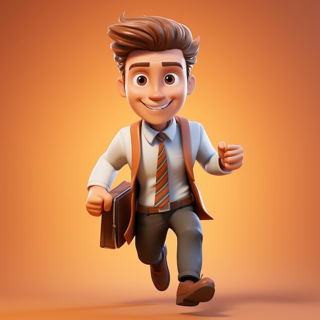 3d rendering of a businessman