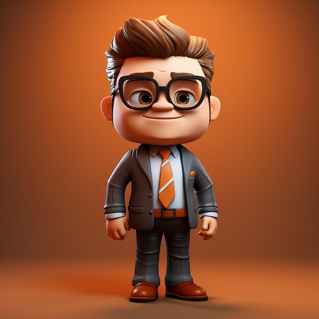 3d rendering of a businessman