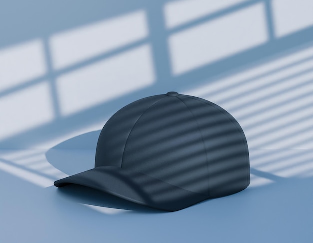 3d rendering of cap mockup