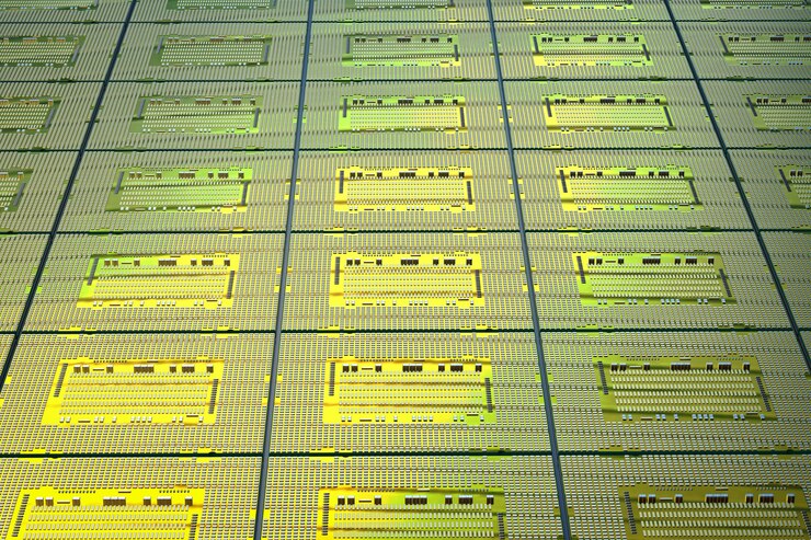 Photo 3d rendering chipset for semiconductor manufacturing