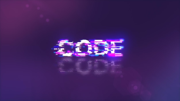 3D レンダリング コード テキスト 画面エフェクト