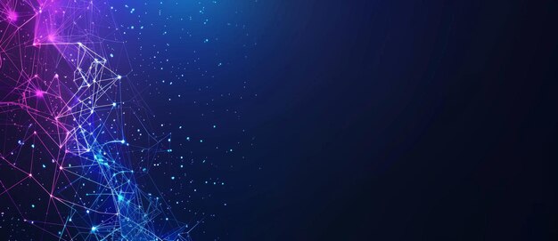 3d rendering of a digital plexus of glowing lines and dots abstract background 3d rendering 3d rendering of a network or connection