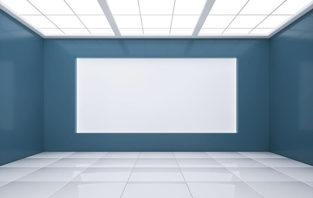 3d rendering exhibition background