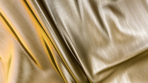 3d Rendering Of Gold Fabric Texture