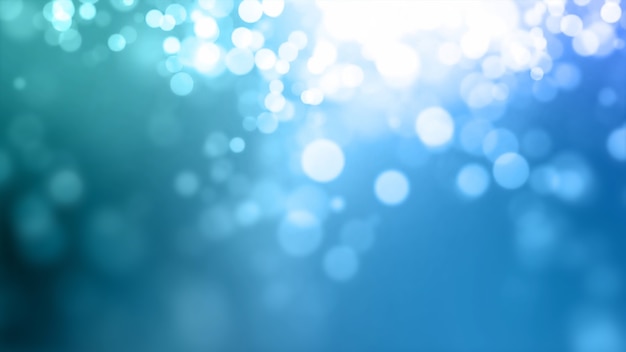 3d rendering light blur of light spots for the background. abstract bokeh lights background