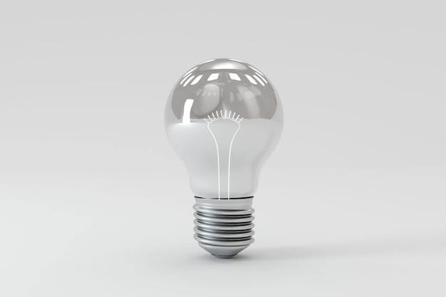 3d rendering of Light bulb