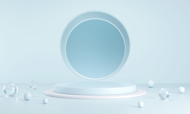3d rendering product background